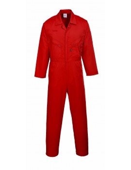 Portwest C813 Liverpool Coverall - Red Clothing